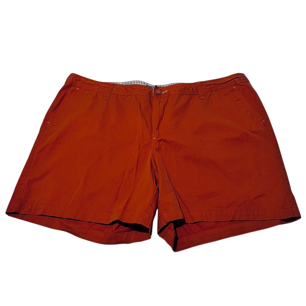 Natural Reflections Burnt Orange Shorts 20W Women's Cotton‎ Bass Pro Pockets
